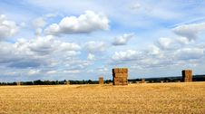 Hay Bales Royalty Free Stock Image Hay Bales Royalty Free Stock Image