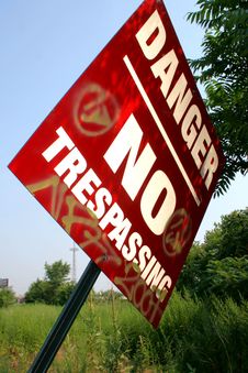 No Trespassing Royalty Free Stock Photos No Trespassing Royalty Free Stock Photos