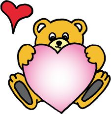 Teddy Bear With Heart Royalty Free Stock Image Teddy Bear With Heart Royalty Free Stock Image
