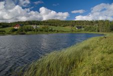 Norway Summer Landscape Stock Photo Norway Summer Landscape Stock Photo
