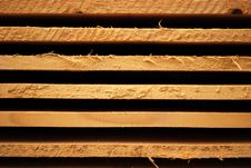 Fir Planks Royalty Free Stock Photography