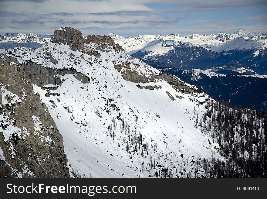 Cervinia area - Matterhorn mountain - Italia