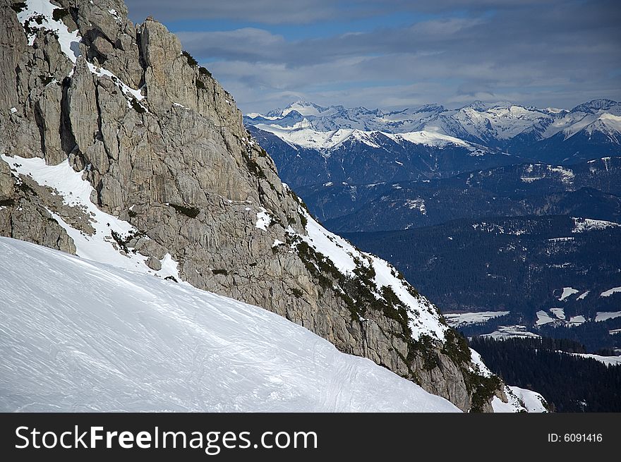 Cervinia area - Matterhorn mountain - Italia