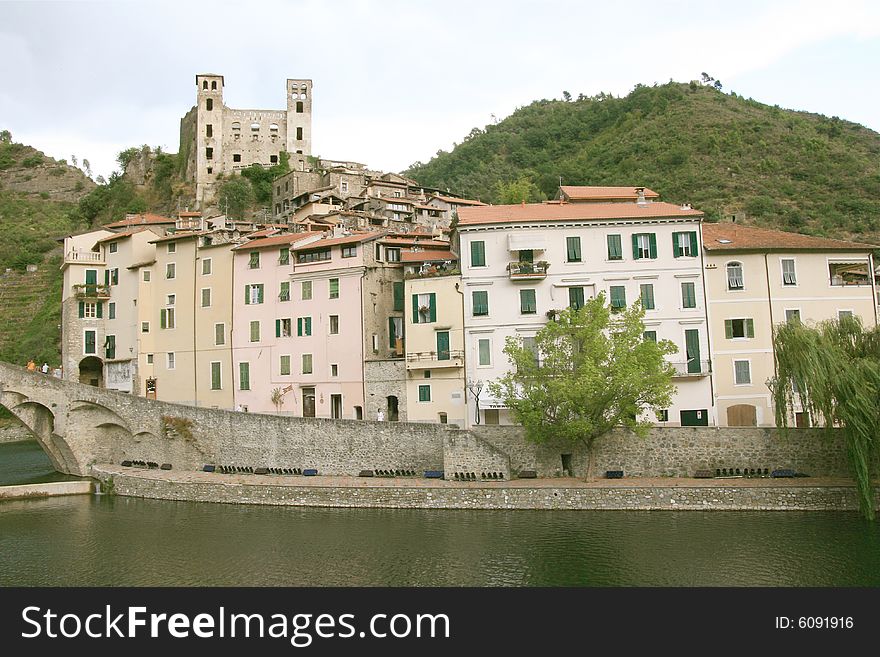 Dolceacqua is an ancient village in the Province of Imperia in the Italian region Liguria