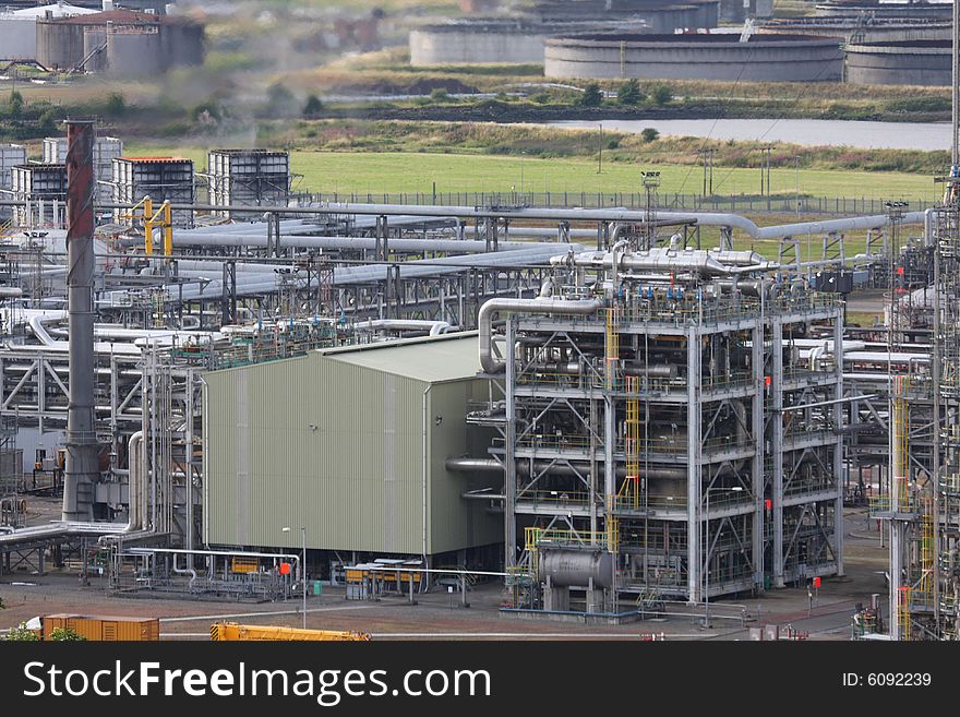 Gas Plant at Grangemouth Refinery