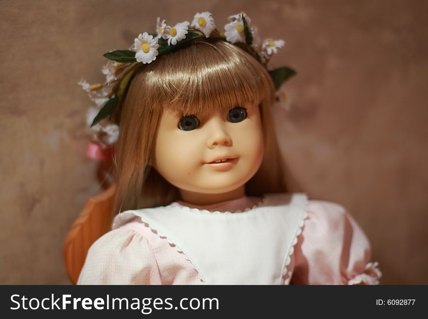 Portrait of a beautiful doll