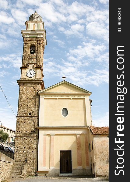 A photo of Liguria church