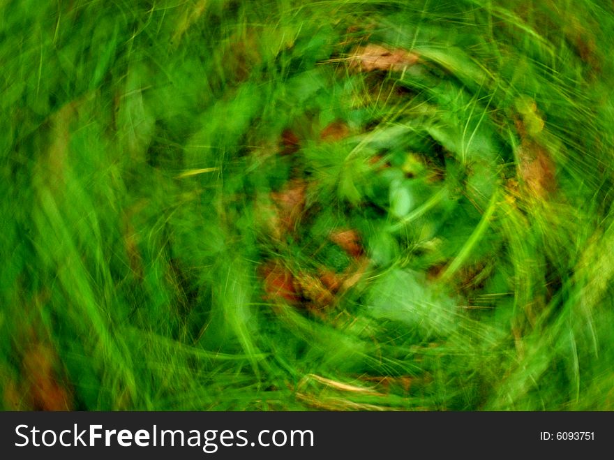 Abstract green grass composition, ideal for backgrounds
