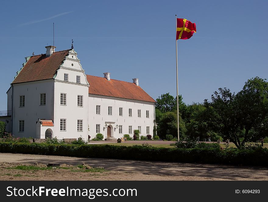 Ellinge mansion in southern Sweden.