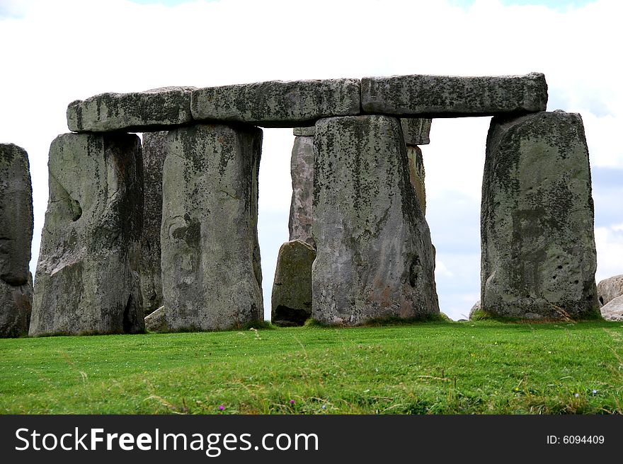 Stonehenge rocks in the daytime. Stonehenge rocks in the daytime