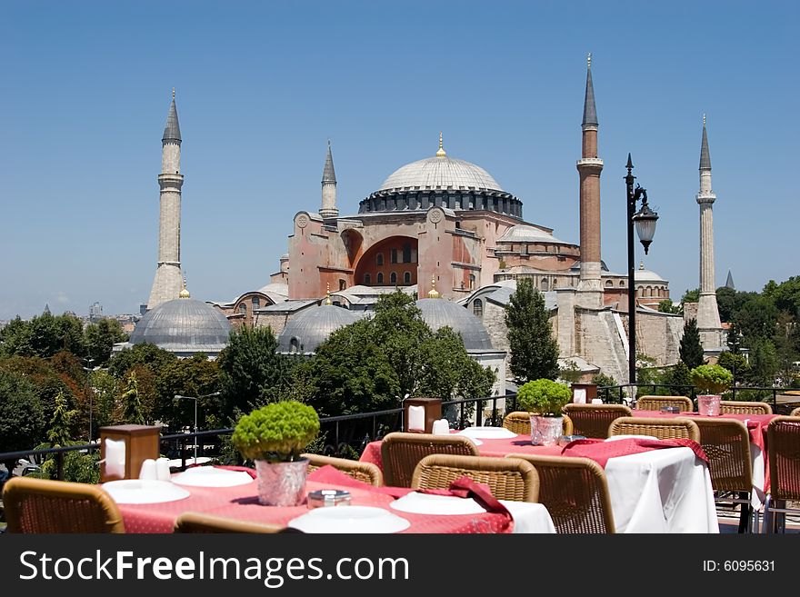 Hagia Sophia In Istanbul Turkey