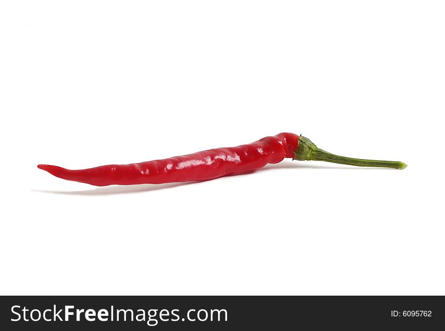 Paprika isolated on white backgrounds