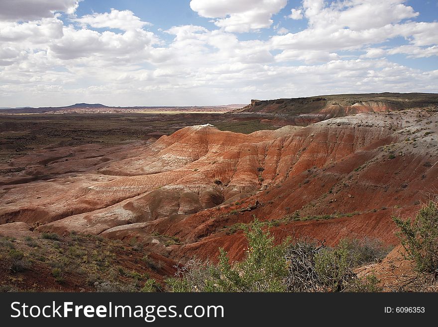 Painting Desert at  Petrified Forest NP