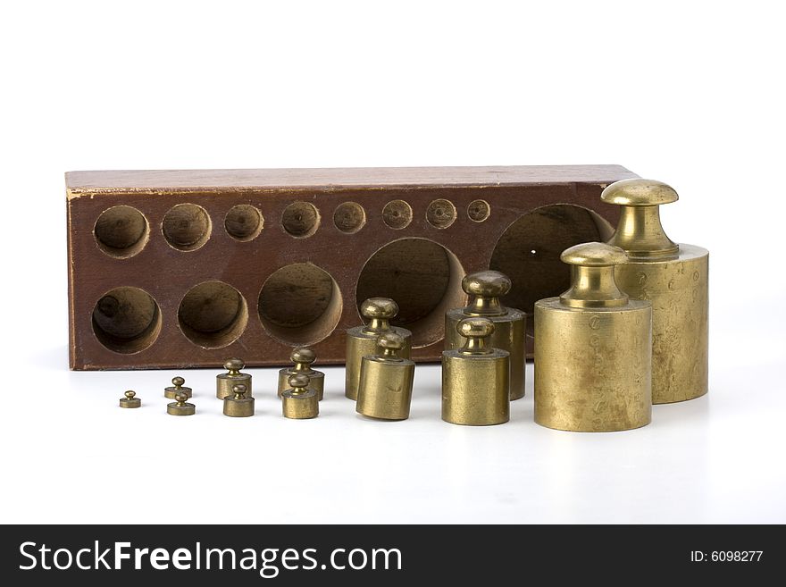 Brass weights