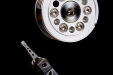 Hard Drive Detail Royalty Free Stock Images Hard Drive Detail Royalty Free Stock Images