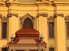 Catholic Dome Detail 1 - Timisoara, Romania Stock Images Catholic Dome Detail 1 - Timisoara, Romania Stock Images