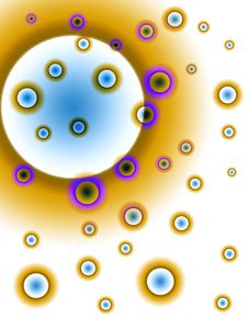 Colour Balls Royalty Free Stock Photos