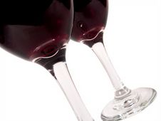 Wine Glasses Diagonal Stock Image Wine Glasses Diagonal Stock Image