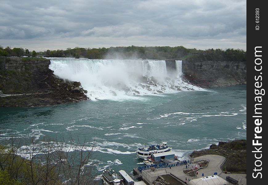 Niagara Falls - American Falls. Niagara Falls - American Falls