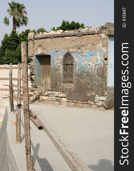 Small old house in Cairo. Small old house in Cairo