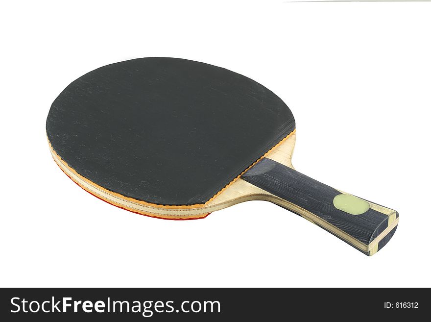 Sport ping-pong black and ball. Sport ping-pong black and ball