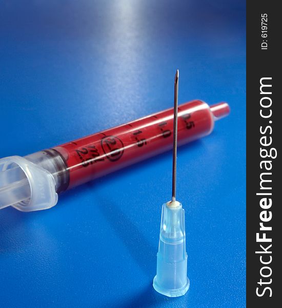 Blood Syringe and Needle