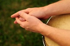 Drummer S Hands Royalty Free Stock Photography Drummer S Hands Royalty Free Stock Photography