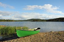 Boat At A Lake Stock Photography Boat At A Lake Stock Photography