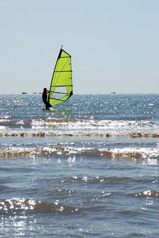 Windsurfing Stock Image Windsurfing Stock Image