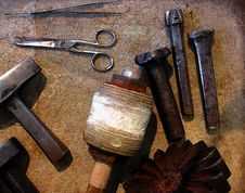 Old Tools Stock Image Old Tools Stock Image