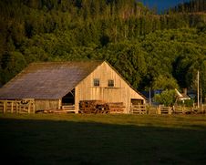 Old Wooden Barn Royalty Free Stock Photo Old Wooden Barn Royalty Free Stock Photo