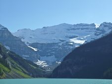 View Of Lake Louise Royalty Free Stock Images