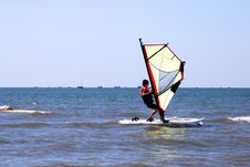 Windsurfing Stock Image Windsurfing Stock Image