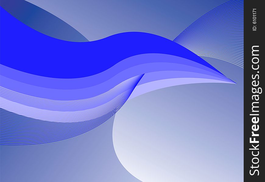 Abstract Blue Background