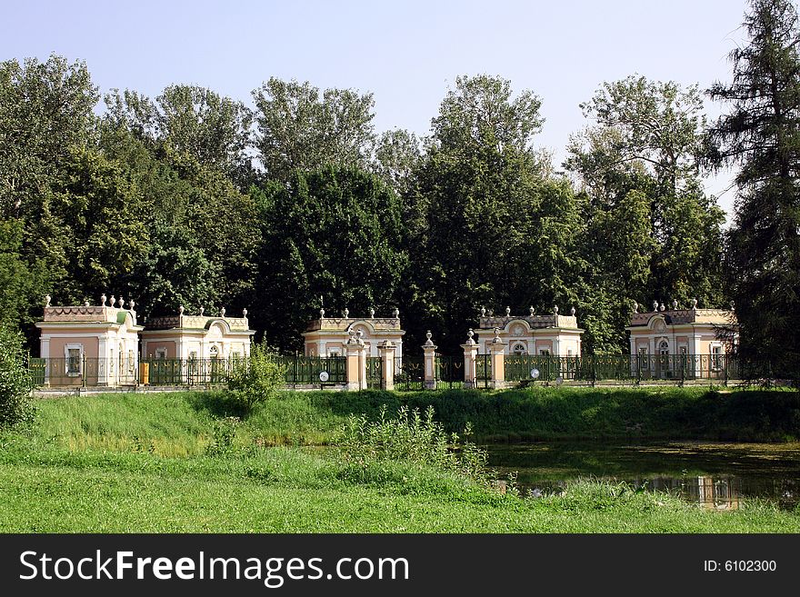 Historical Buildings In Manor Sheremetevyh