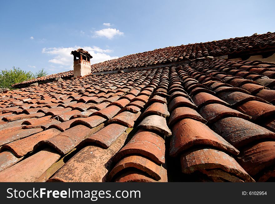 Roof With Chimney