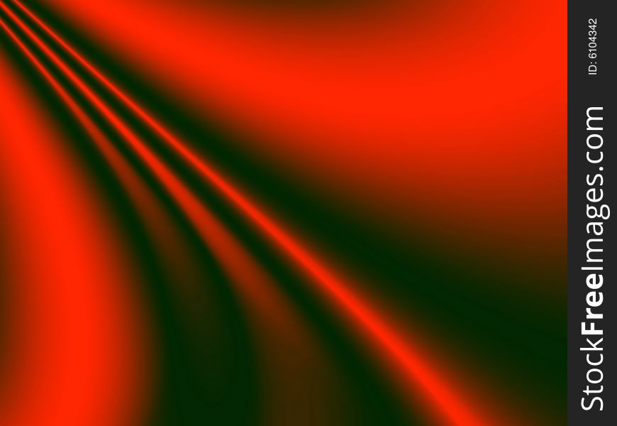 Red silk background (abstract fractal)