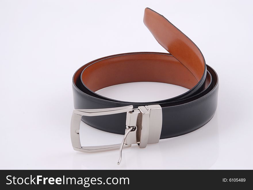 Belt isolated by white