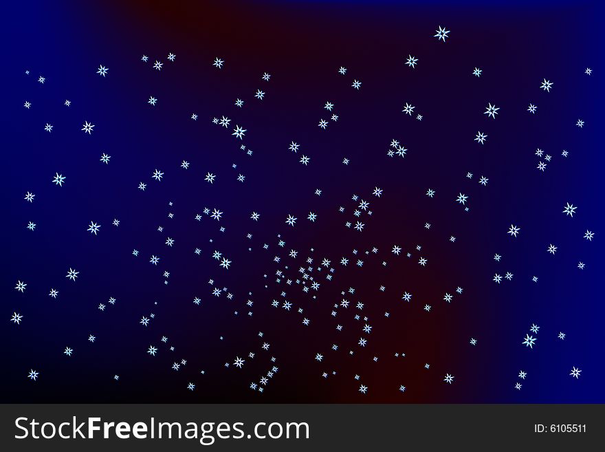 Vector illustration of star cluster. Vector illustration of star cluster