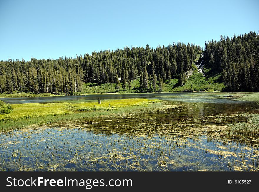 Lake in the mountains