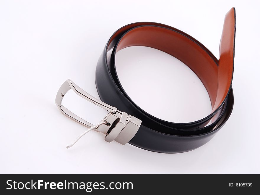 Belt isolated by white