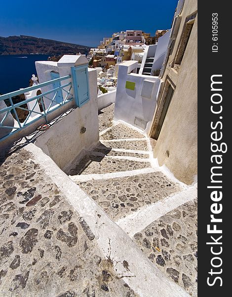 Stairs Of Santorini