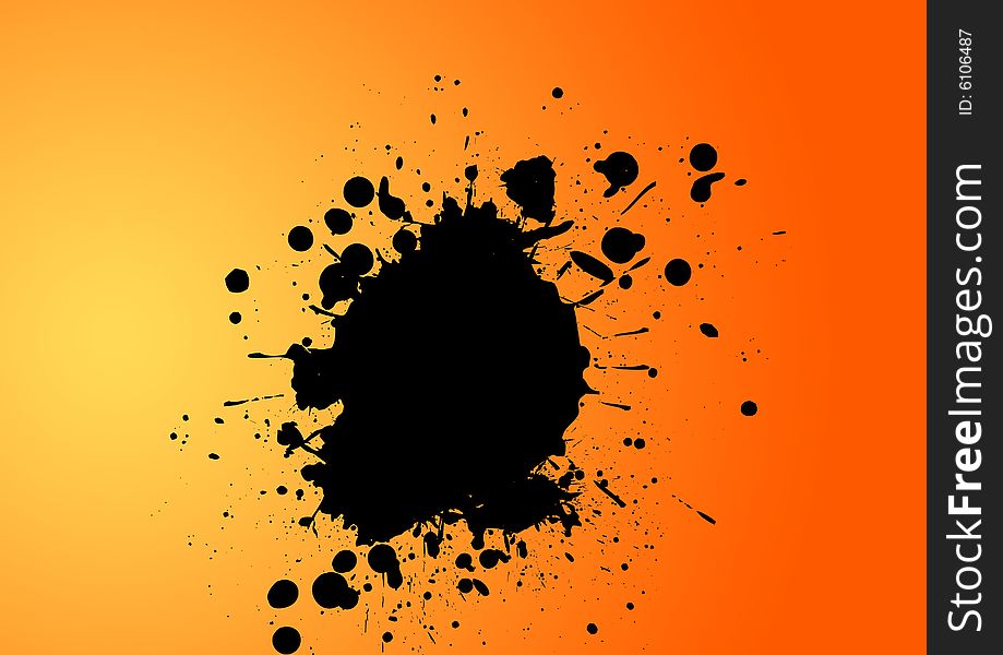 Ink Stain Background