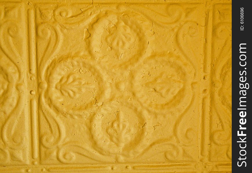 Vintage plaster tile found on a lighthouse interior wall. Vintage plaster tile found on a lighthouse interior wall.