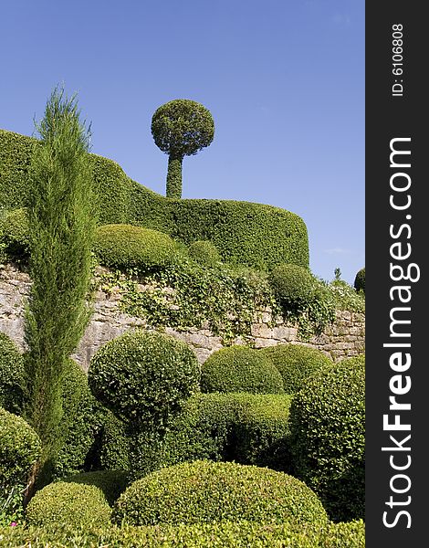 Marqueyssac Gardens in the Dordogne, France