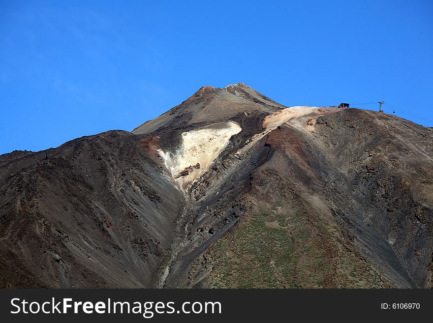 Mountain El Teide In Tenerife Island