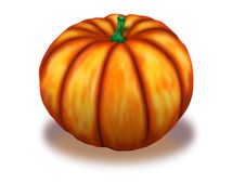 Big Pumpkin Royalty Free Stock Images Big Pumpkin Royalty Free Stock Images