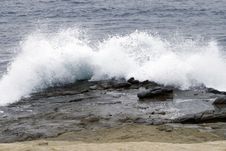 Waves Royalty Free Stock Photography Waves Royalty Free Stock Photography