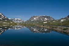 Mountain Reflection Royalty Free Stock Images Mountain Reflection Royalty Free Stock Images