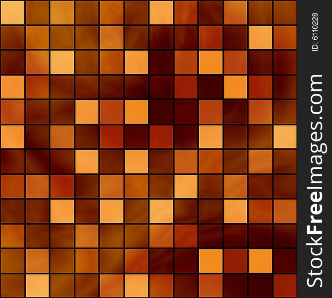 Seamless tiles background in autumn colors